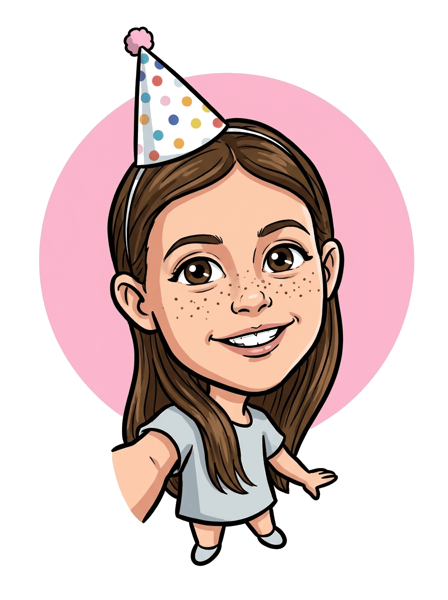 Exemple de caricature d’un jeune invité